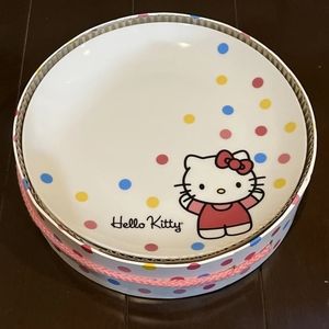 Brand new hello kitty dishware